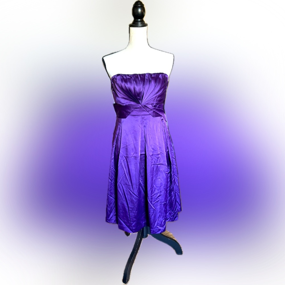 THE LIMITED SATIN MINI DRESS